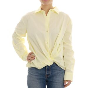 CAMICIA CROP VICOLO GIALLO